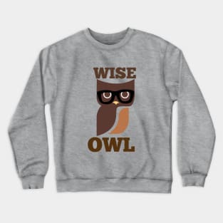 Wise Owl Crewneck Sweatshirt